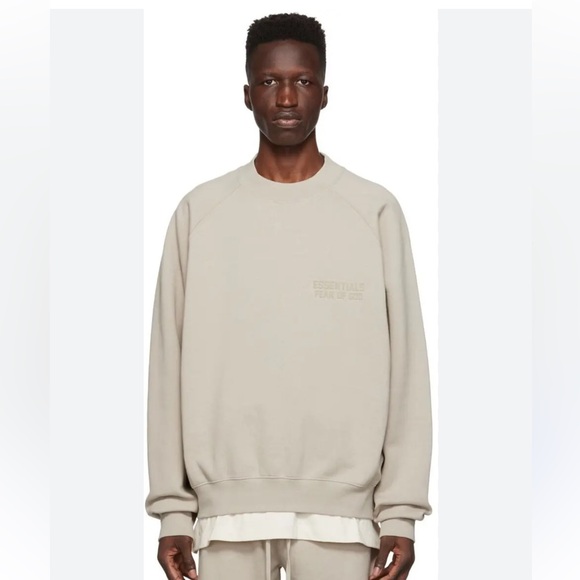 Essentials Crewneck Sweatshirt Relaxed Fit size S - Picture 1 of 7